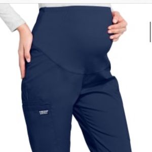 Navy blue maternity scrubs XL